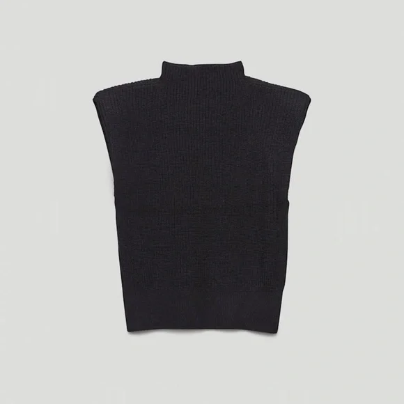 Aritzia Babaton Hazlitt Sweater Vest in Black - Size X-Small - Picture 4 of 7